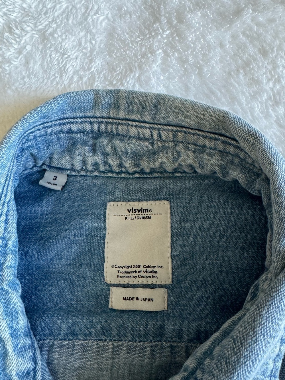 Visvim Light Blue Denim Shirt - Picture 2 of 6